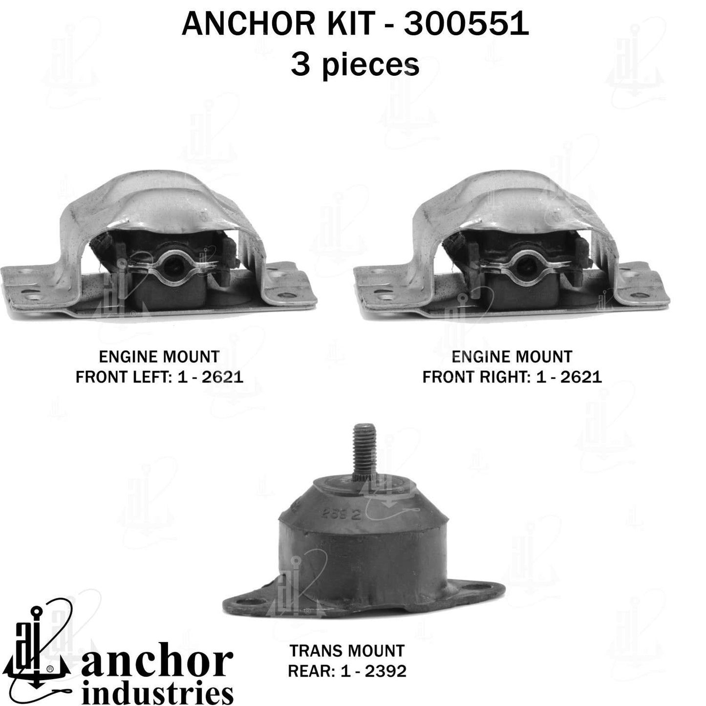 Anchor Engine Mount Kit 300551