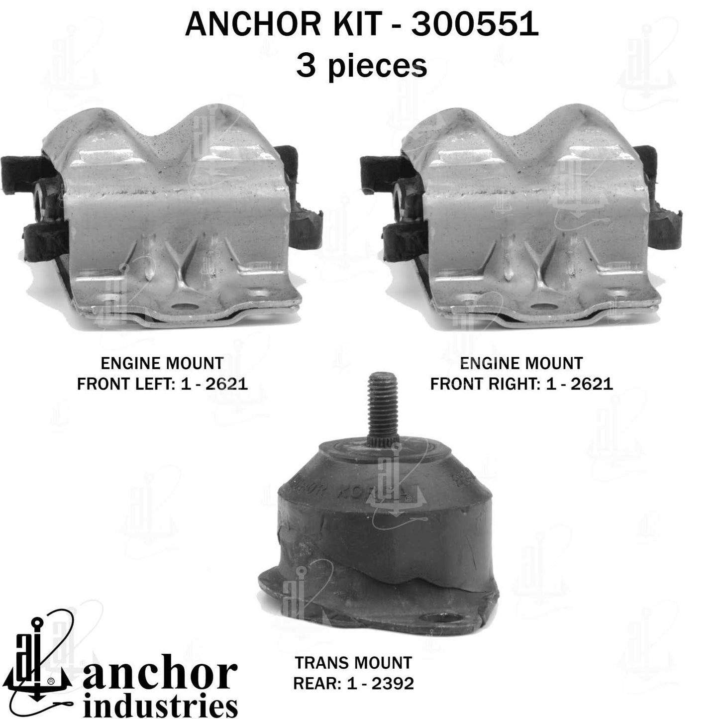 Anchor Engine Mount Kit 300551