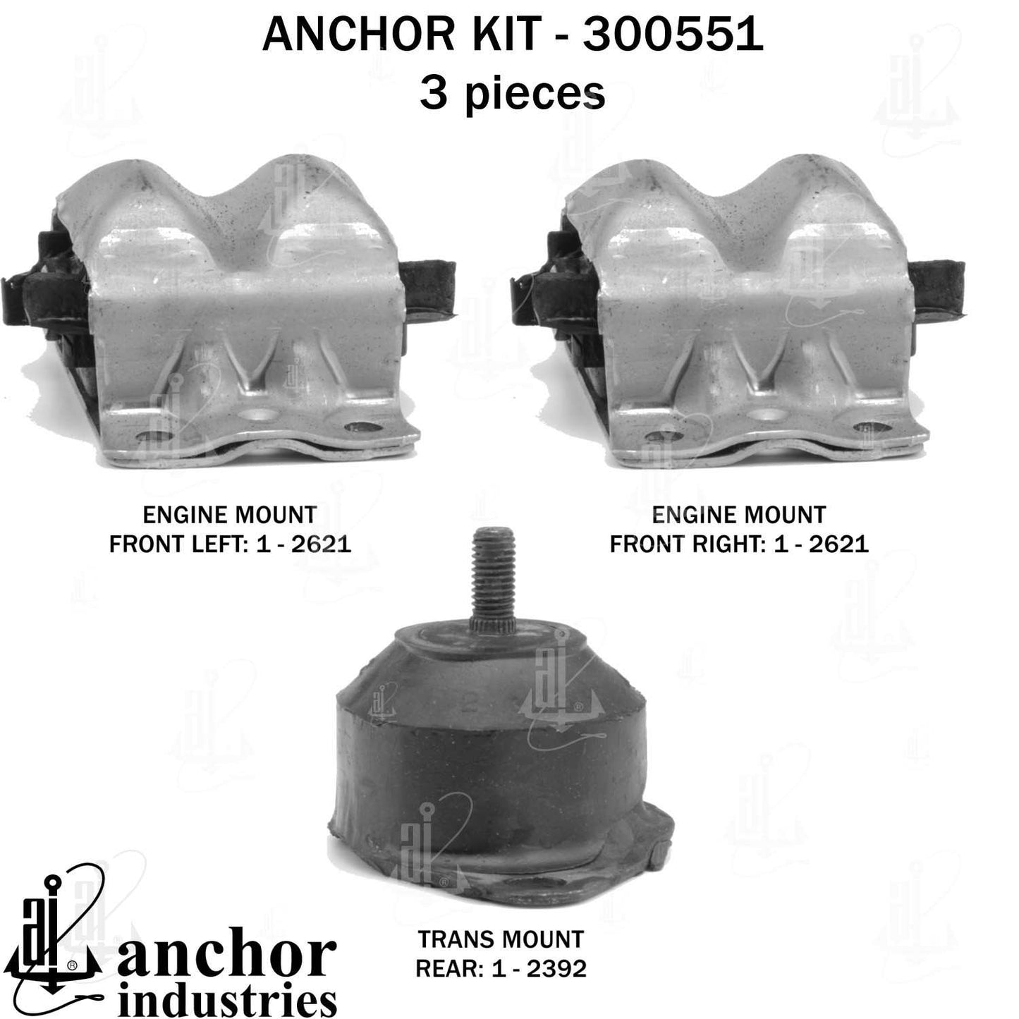 Anchor Engine Mount Kit 300551