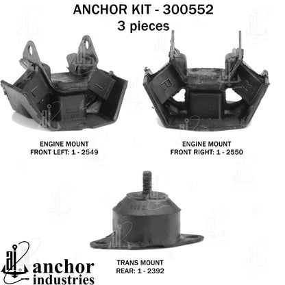 Anchor Engine Mount Kit 300552