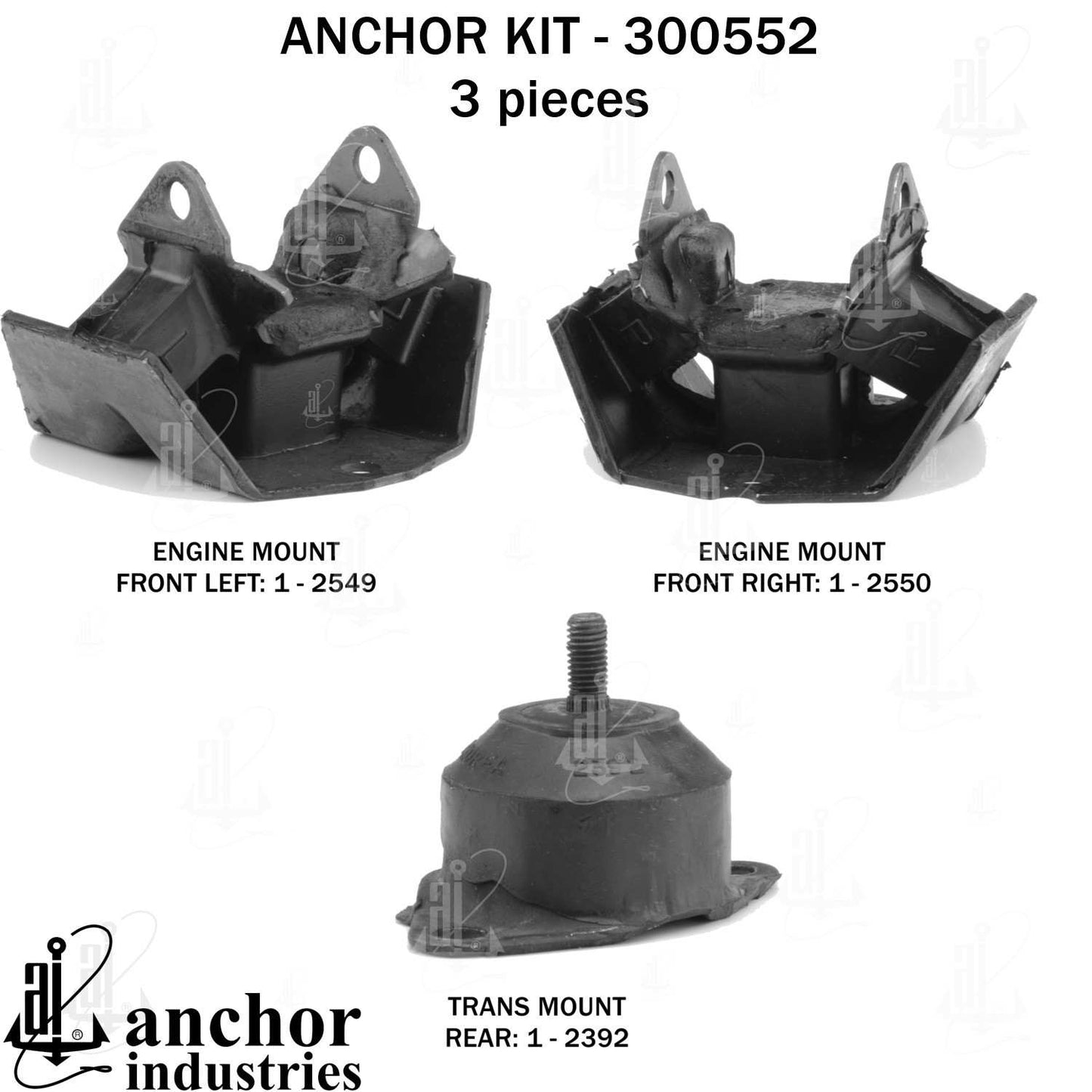 Anchor Engine Mount Kit 300552