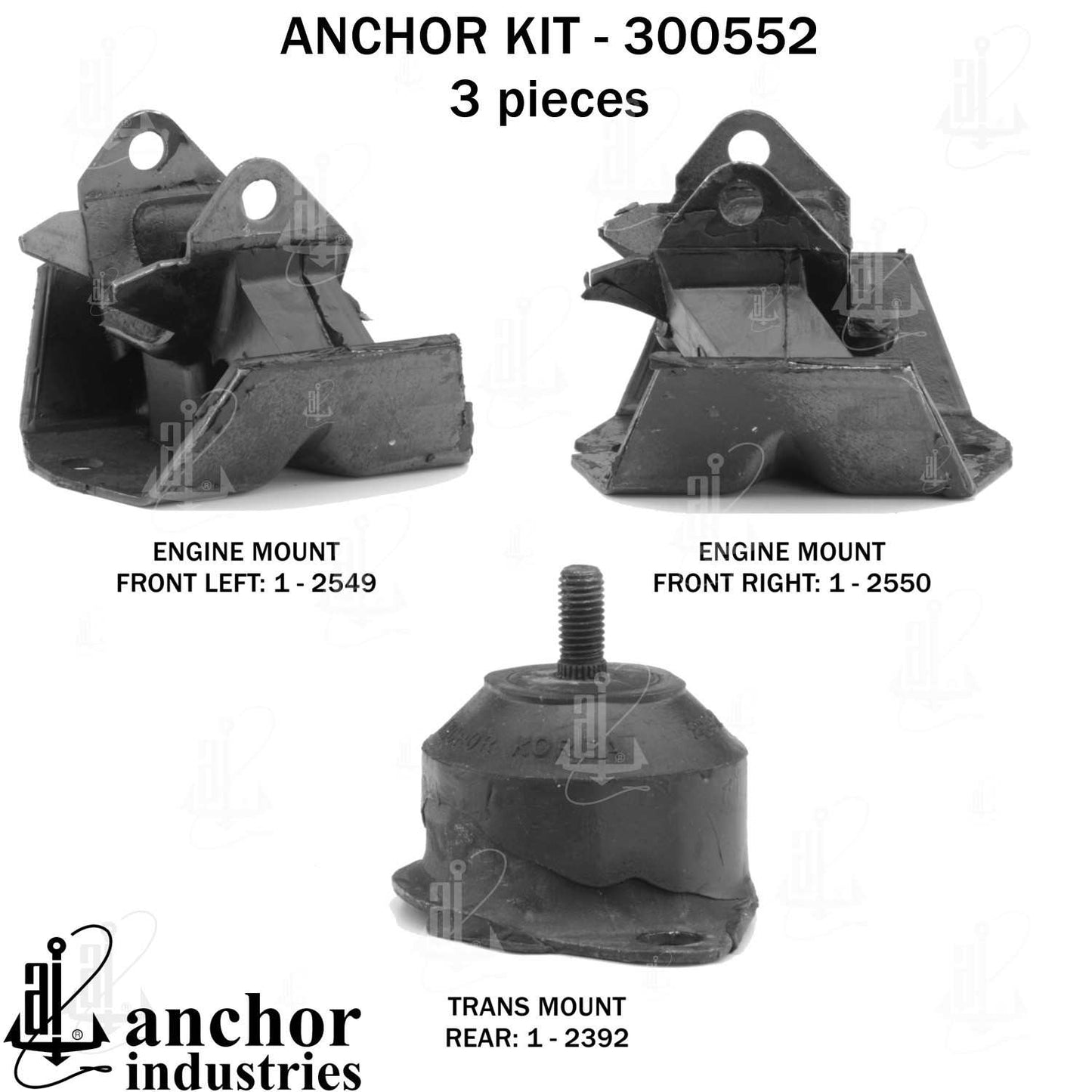 Anchor Engine Mount Kit 300552