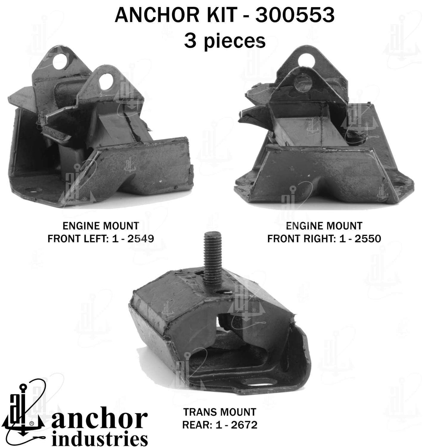 Anchor Engine Mount Kit 300553