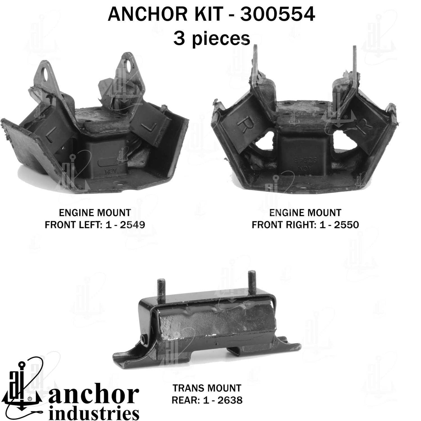 Anchor Engine Mount Kit 300554