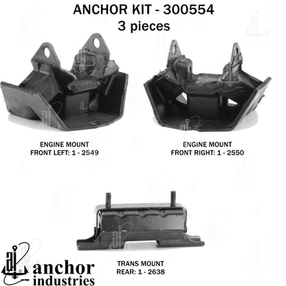 Anchor Engine Mount Kit 300554