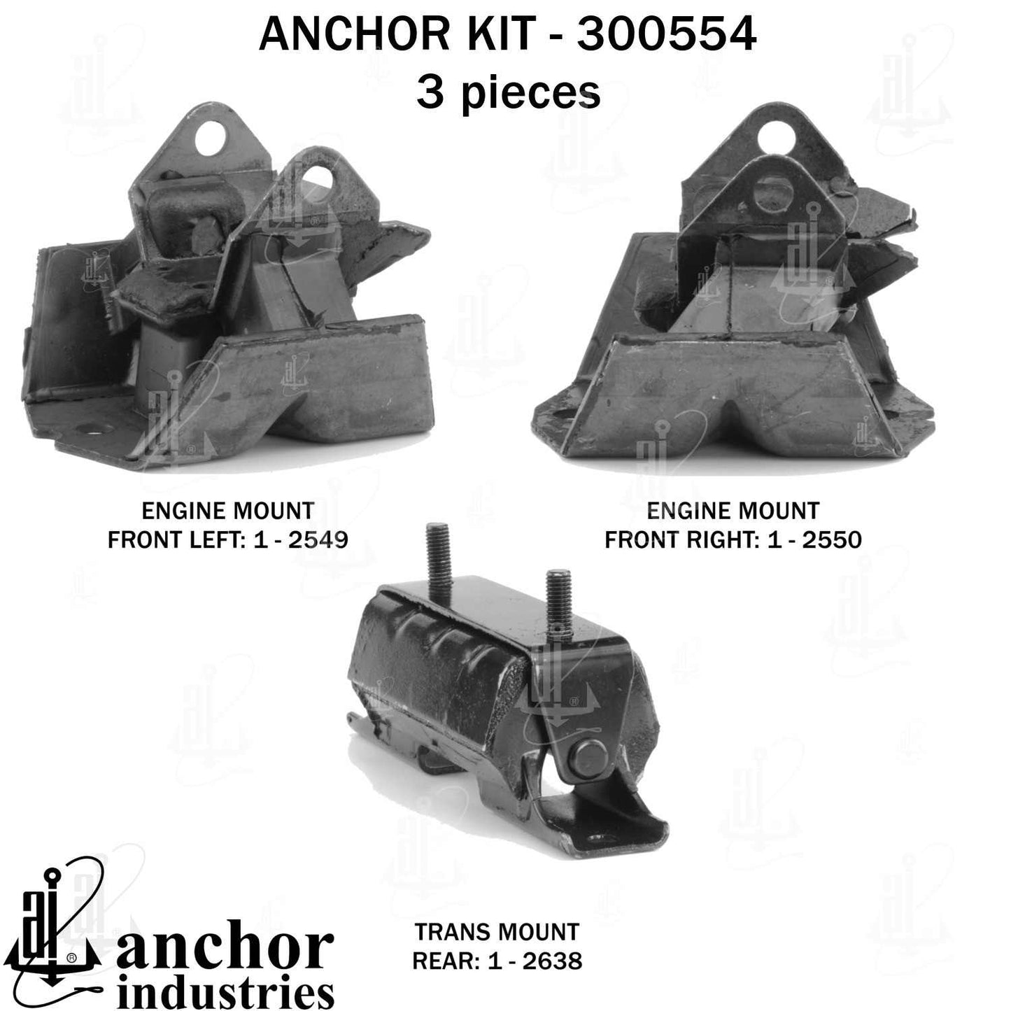 Anchor Engine Mount Kit 300554