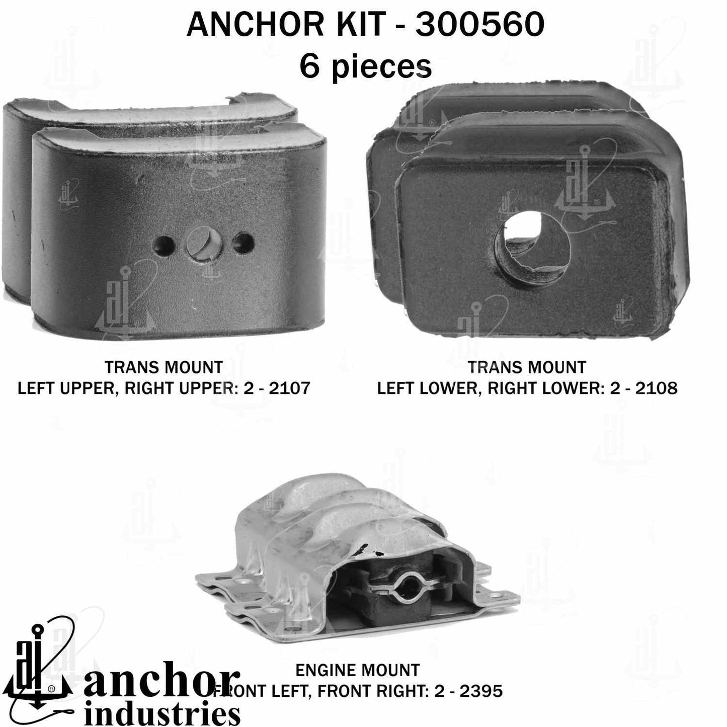 Anchor Engine Mount Kit 300560
