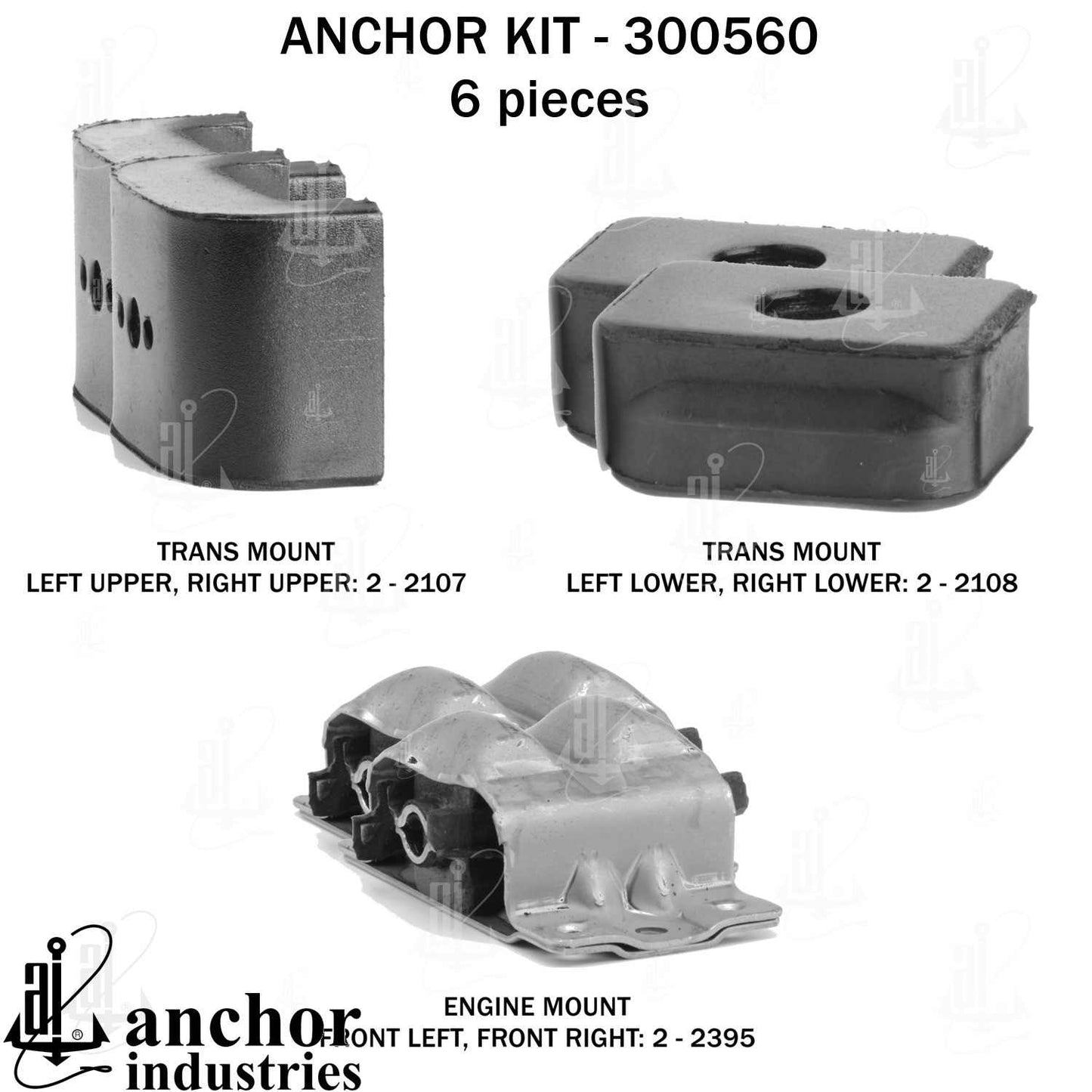 Anchor Engine Mount Kit 300560
