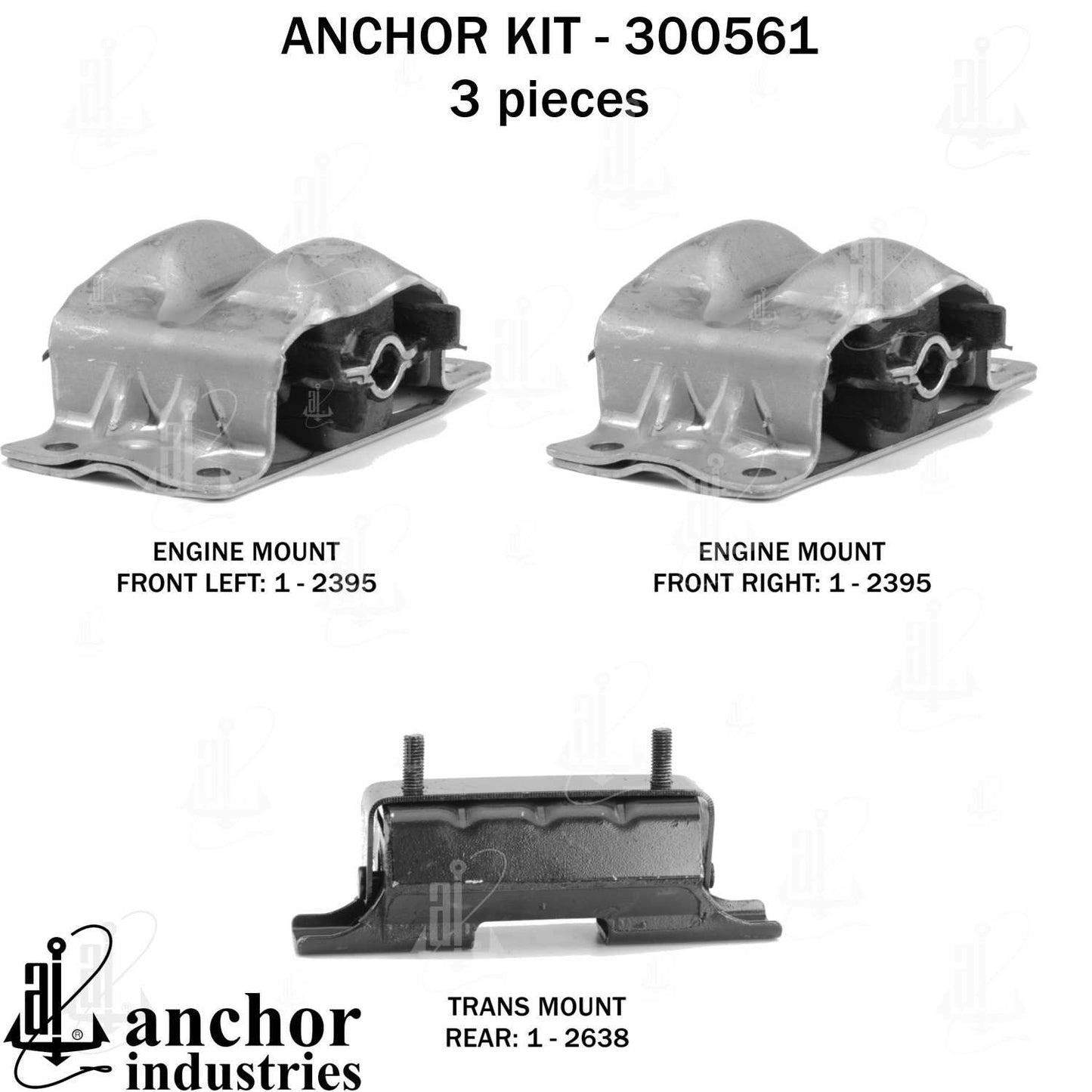 Anchor Engine Mount Kit 300561