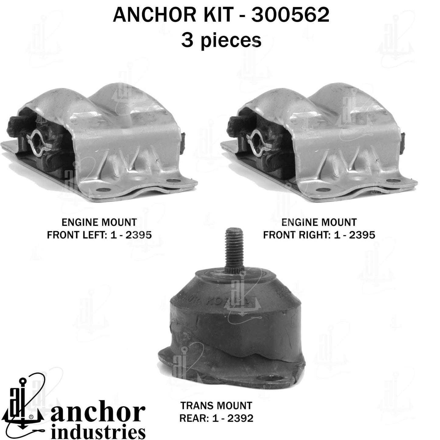 Anchor Engine Mount Kit 300562