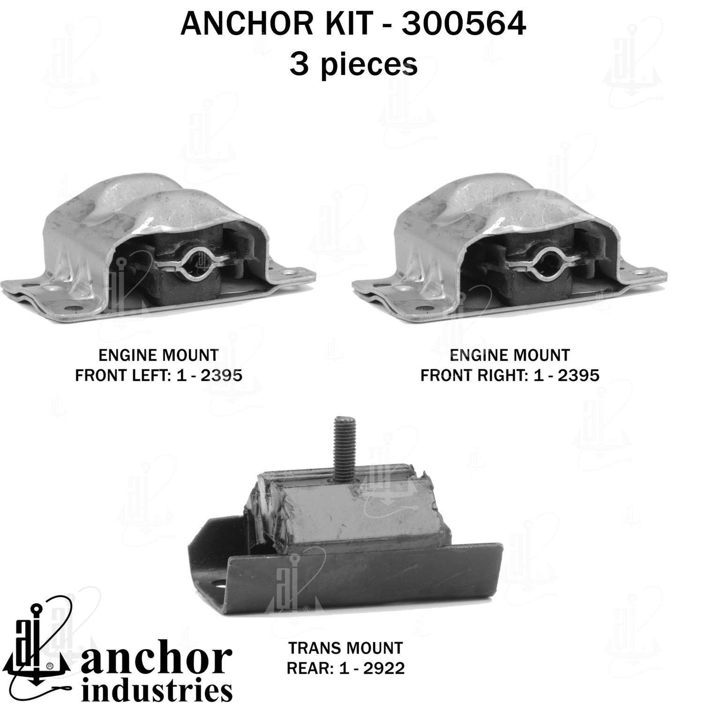 Anchor Engine Mount Kit 300564