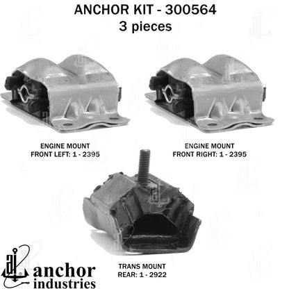 Anchor Engine Mount Kit 300564