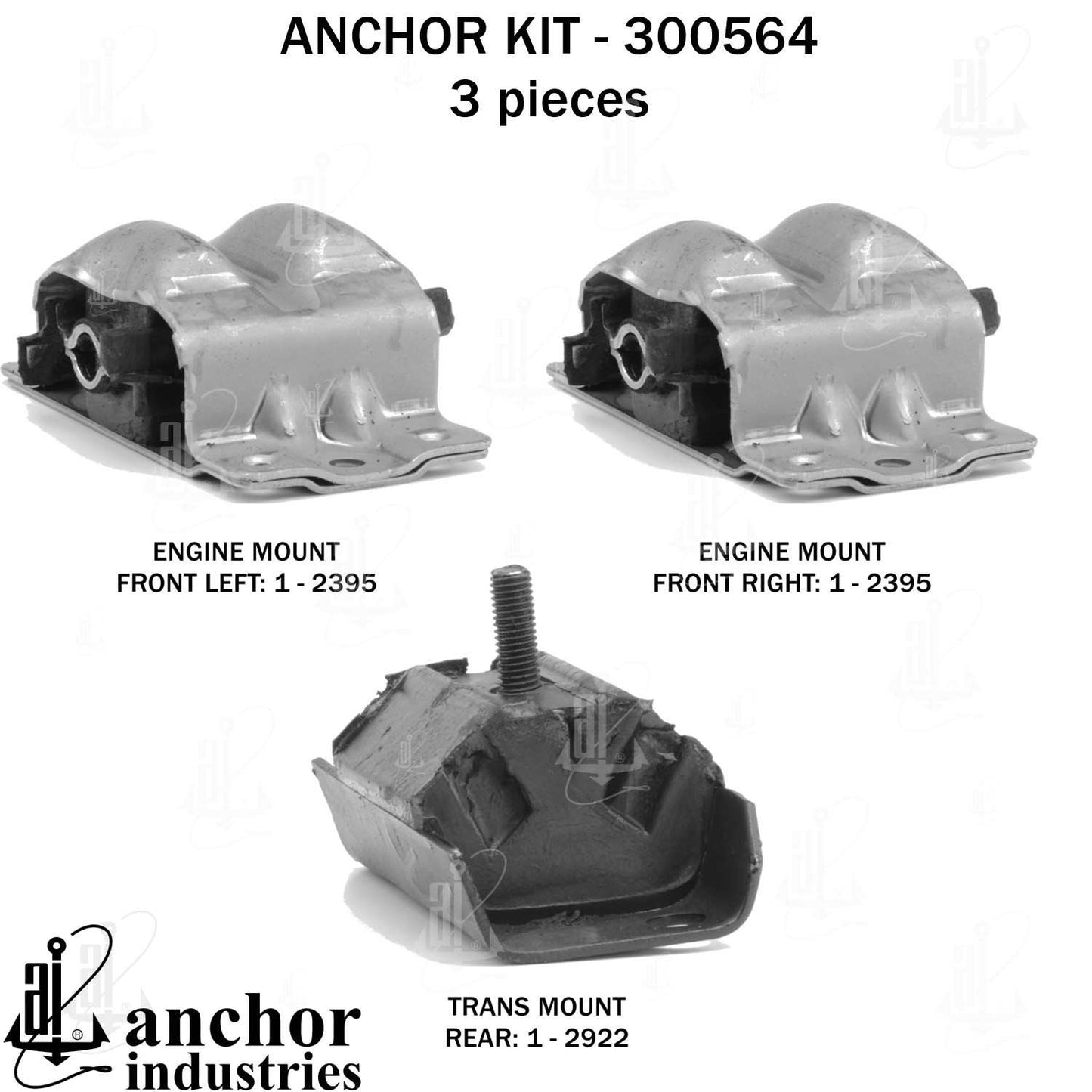 Anchor Engine Mount Kit 300564