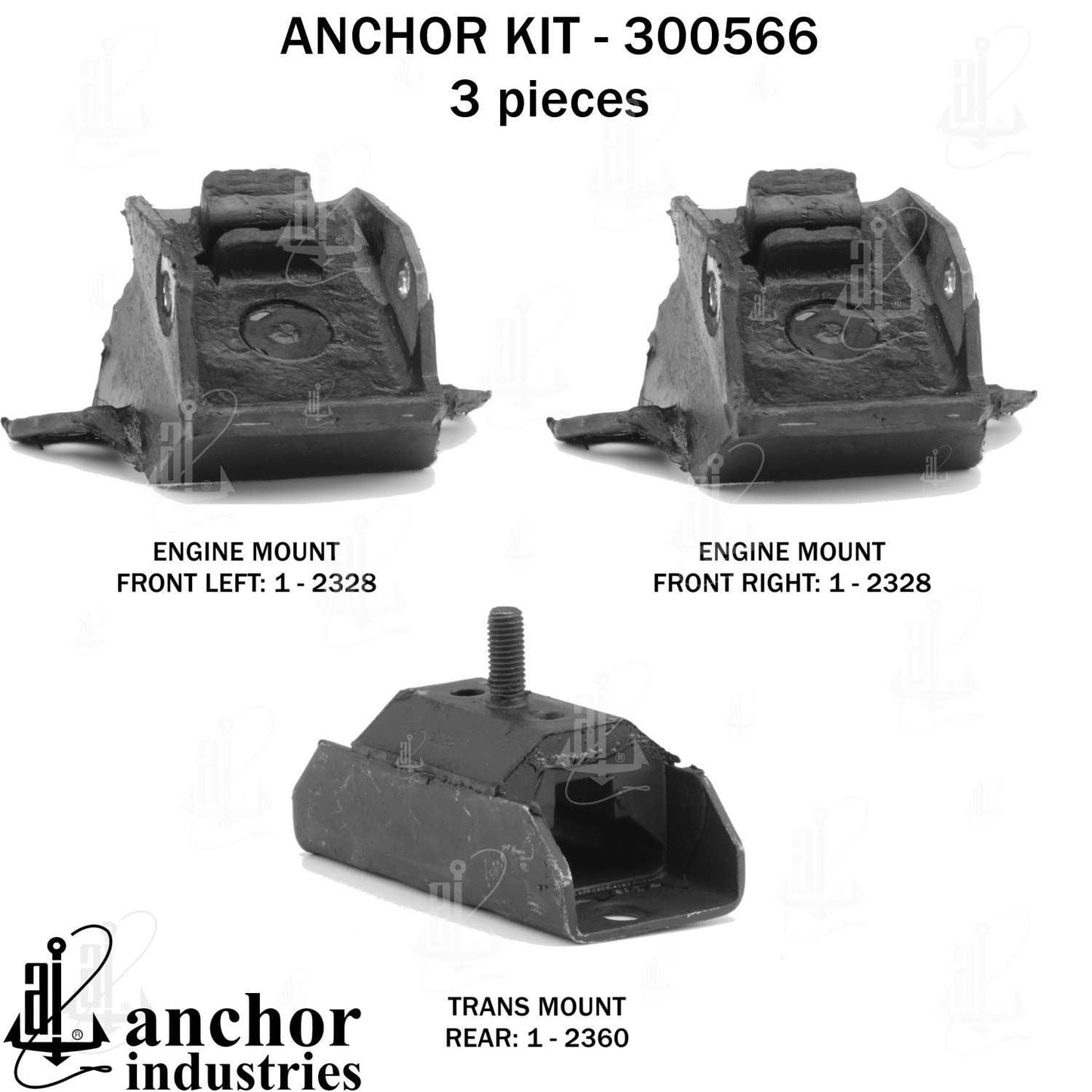 Anchor Engine Mount Kit 300566