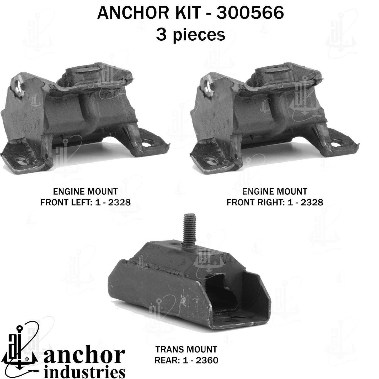 Anchor Engine Mount Kit 300566