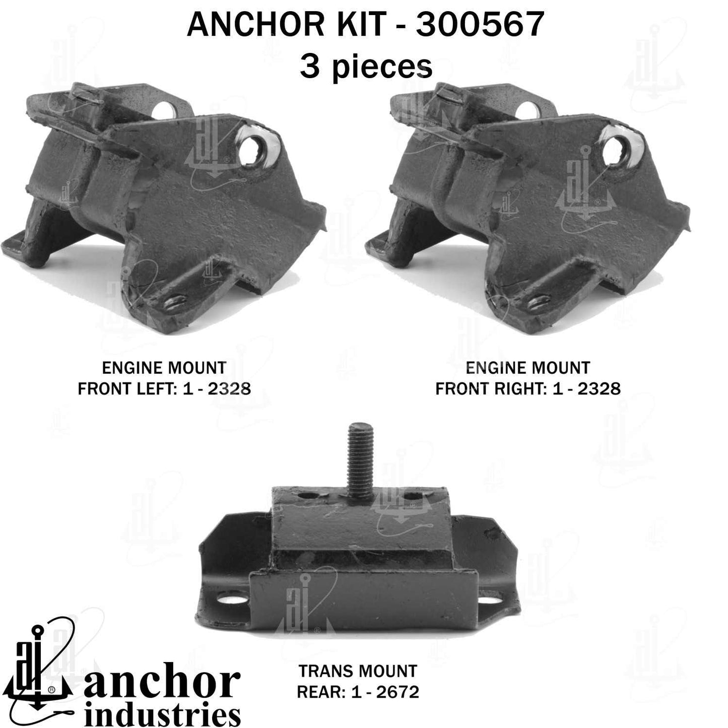 Anchor Engine Mount Kit 300567