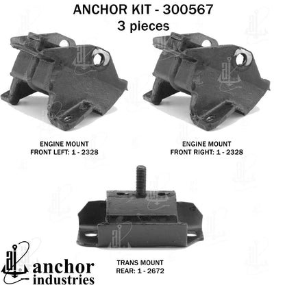 Anchor Engine Mount Kit 300567