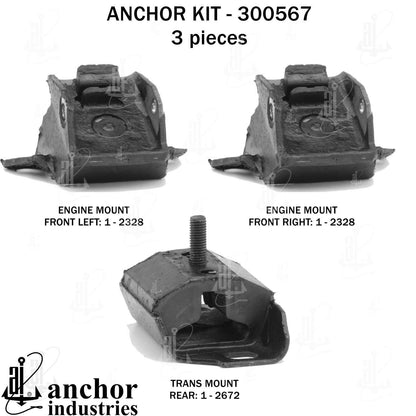 Anchor Engine Mount Kit 300567