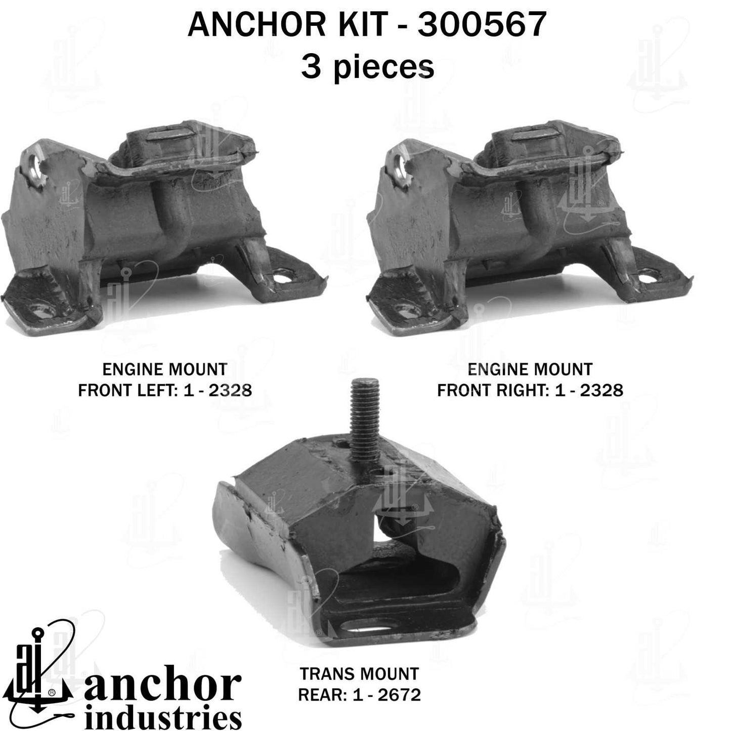 Anchor Engine Mount Kit 300567