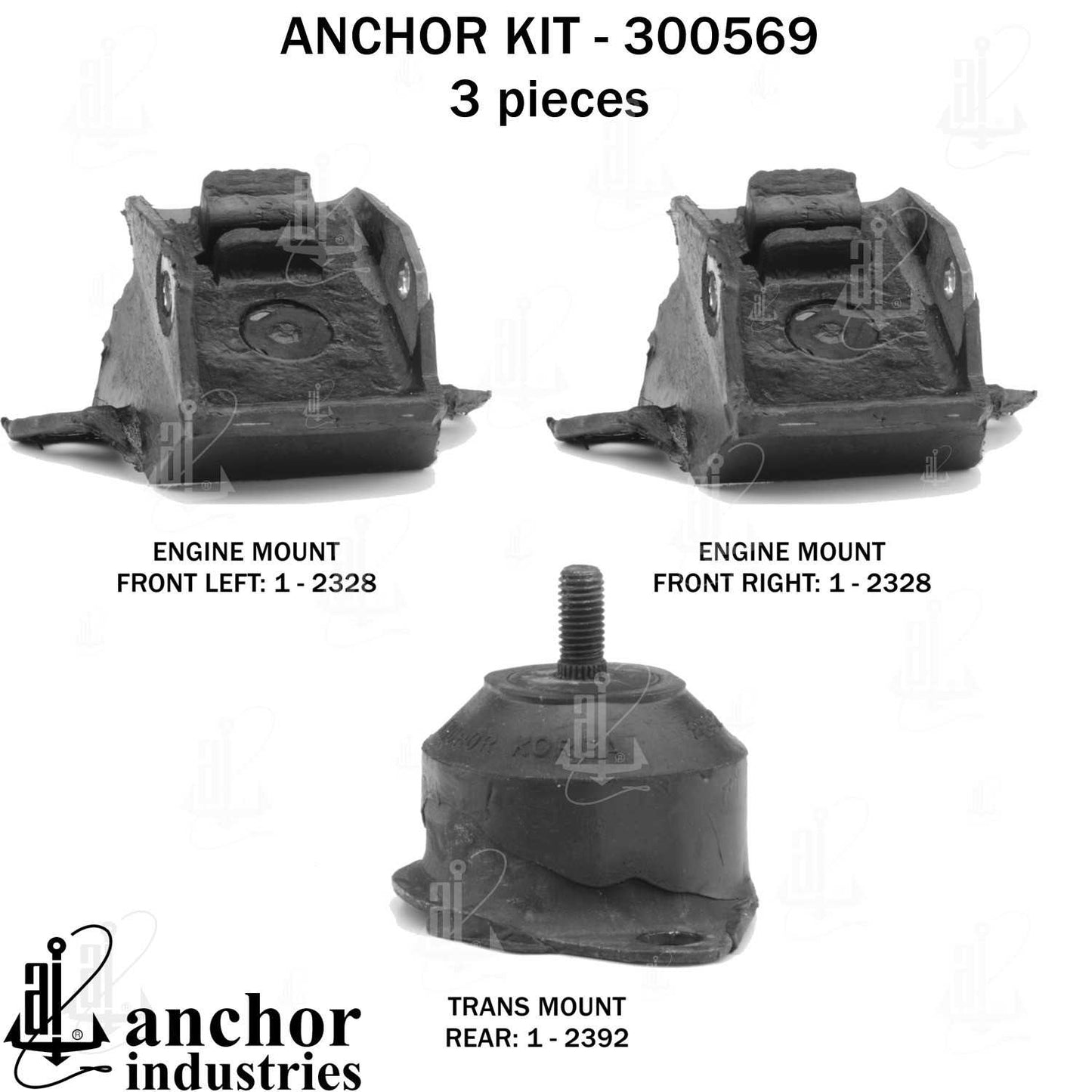Anchor Engine Mount Kit 300569