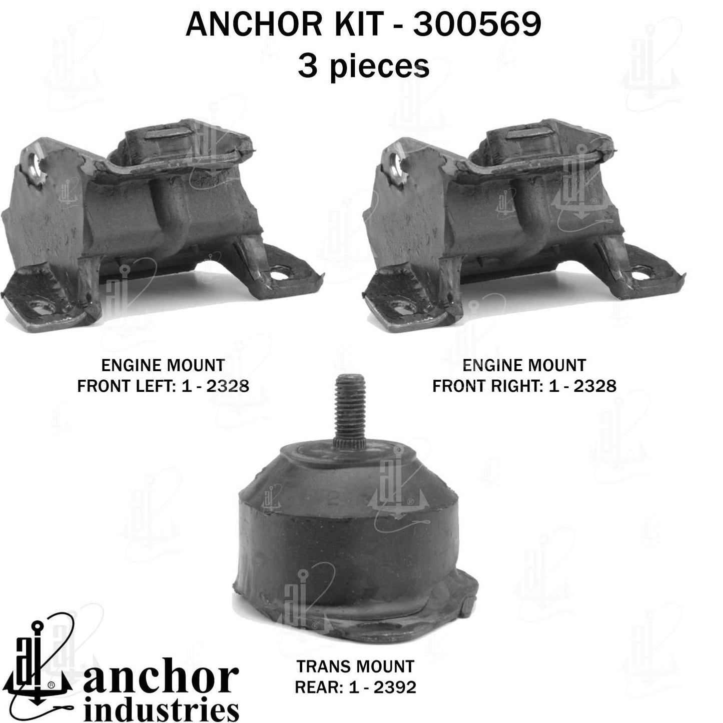 Anchor Engine Mount Kit 300569