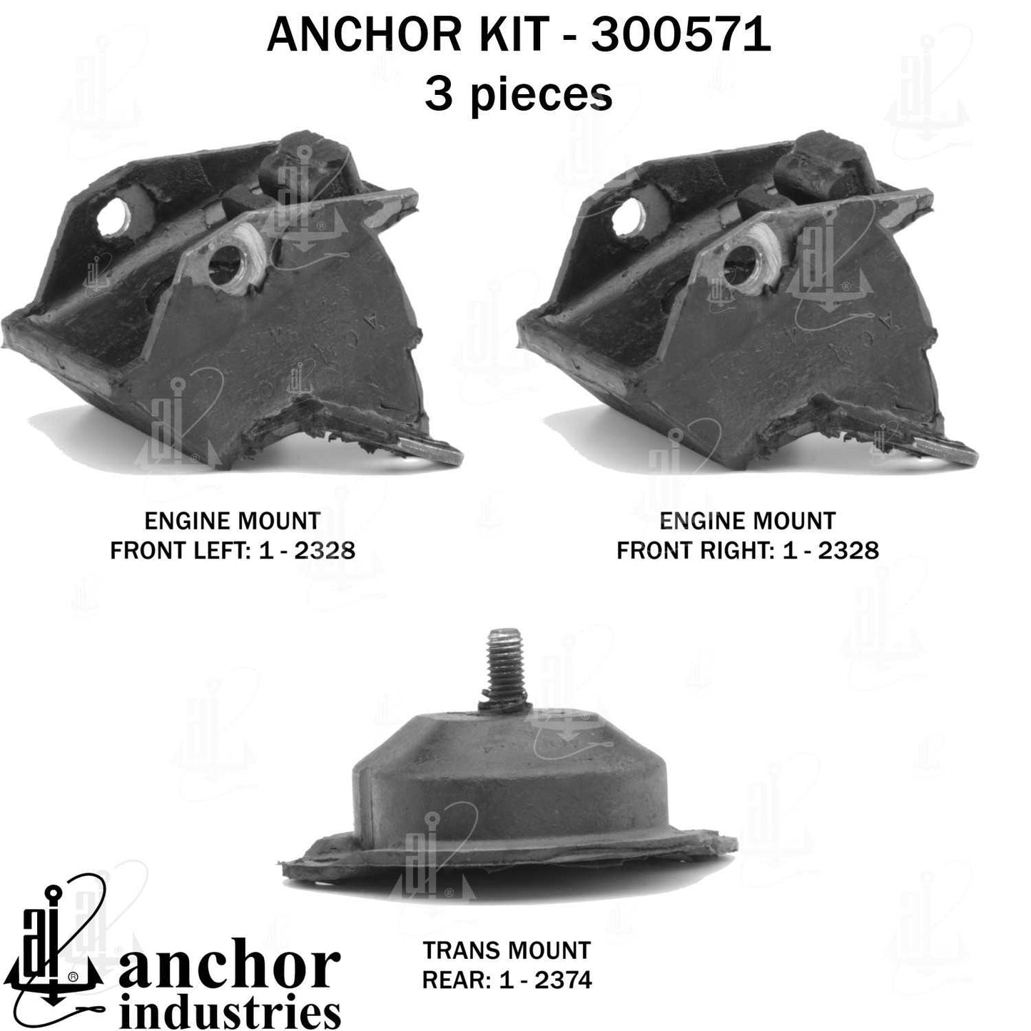 Anchor Engine Mount Kit 300571