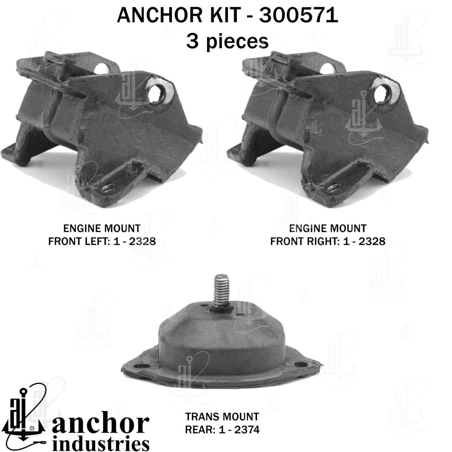 Anchor Engine Mount Kit 300571