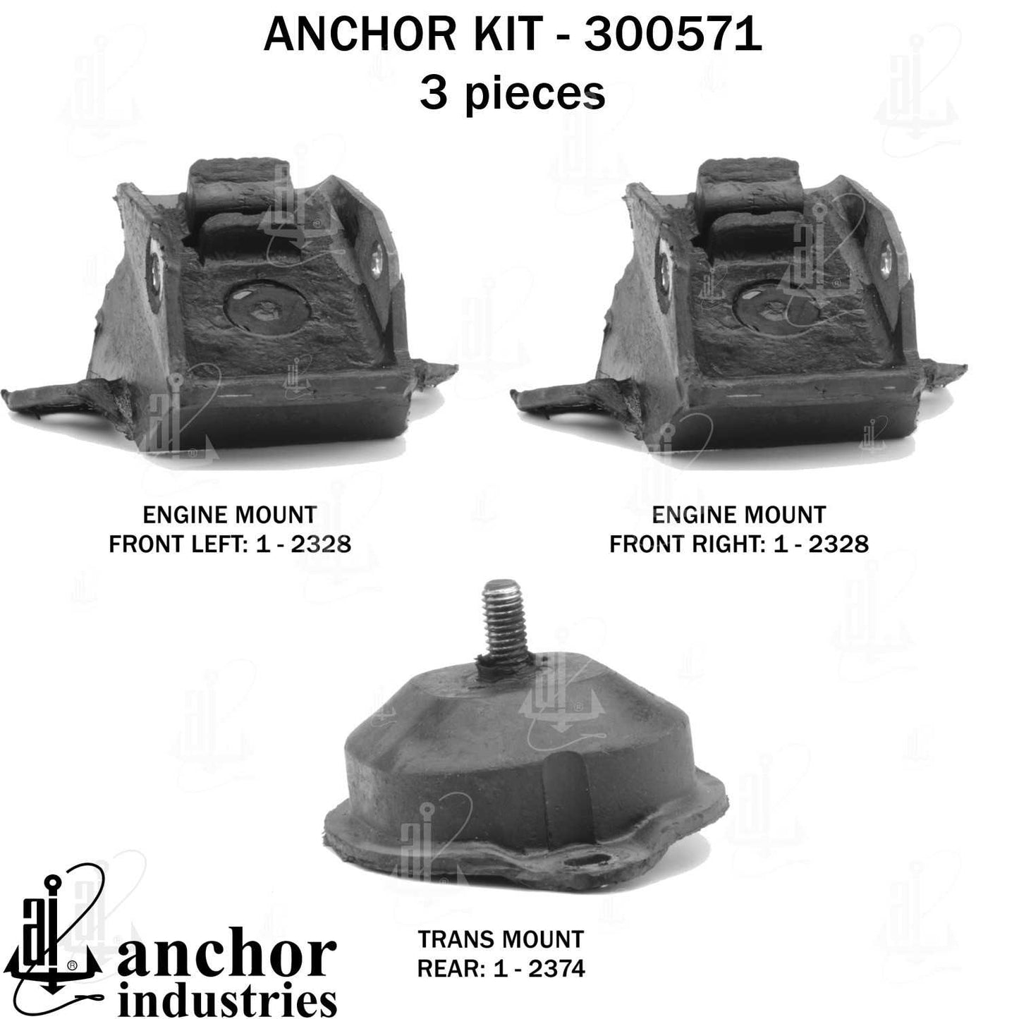 Anchor Engine Mount Kit 300571