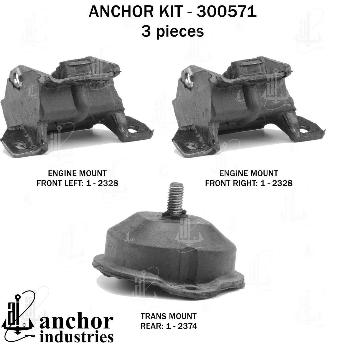 Anchor Engine Mount Kit 300571