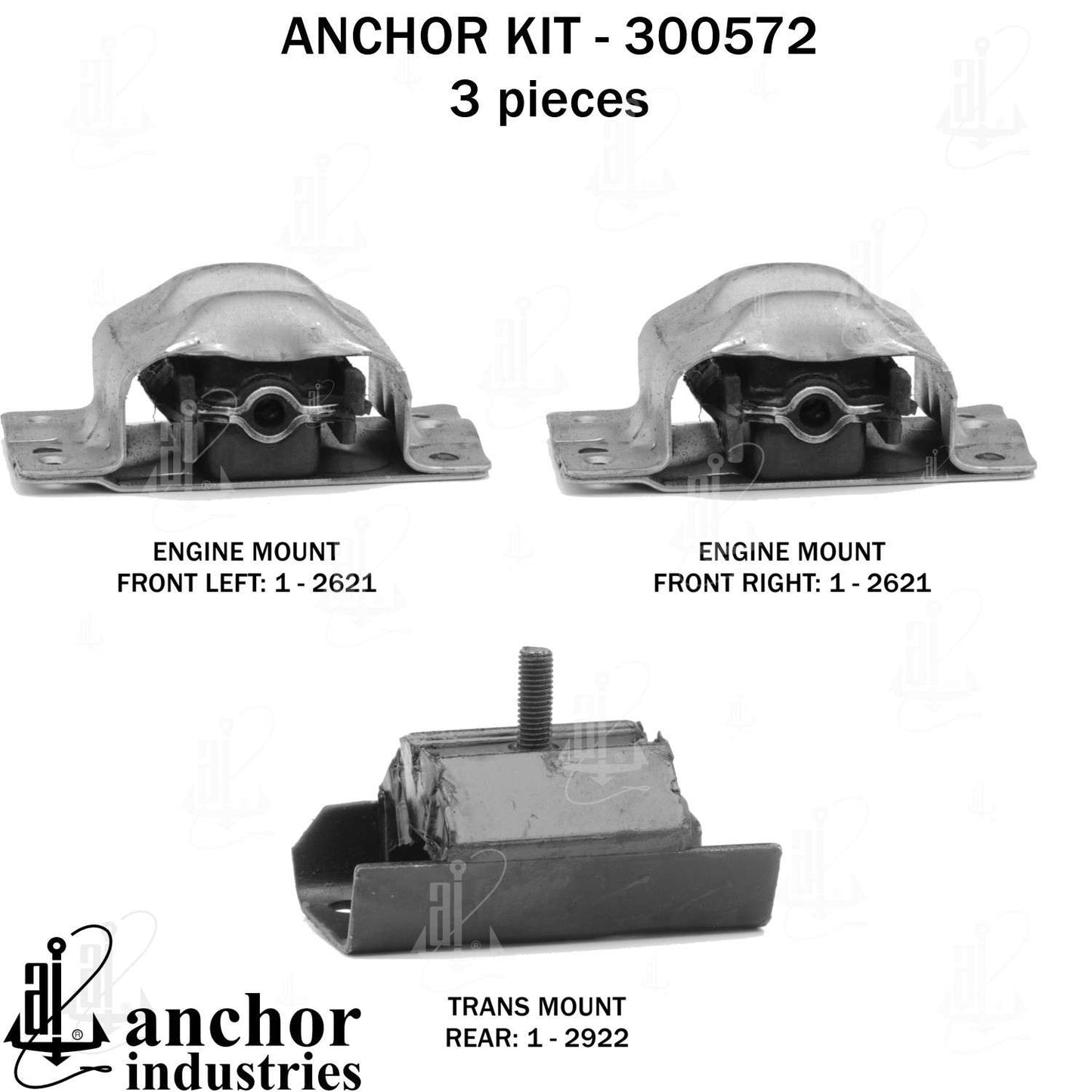 Anchor Engine Mount Kit 300572