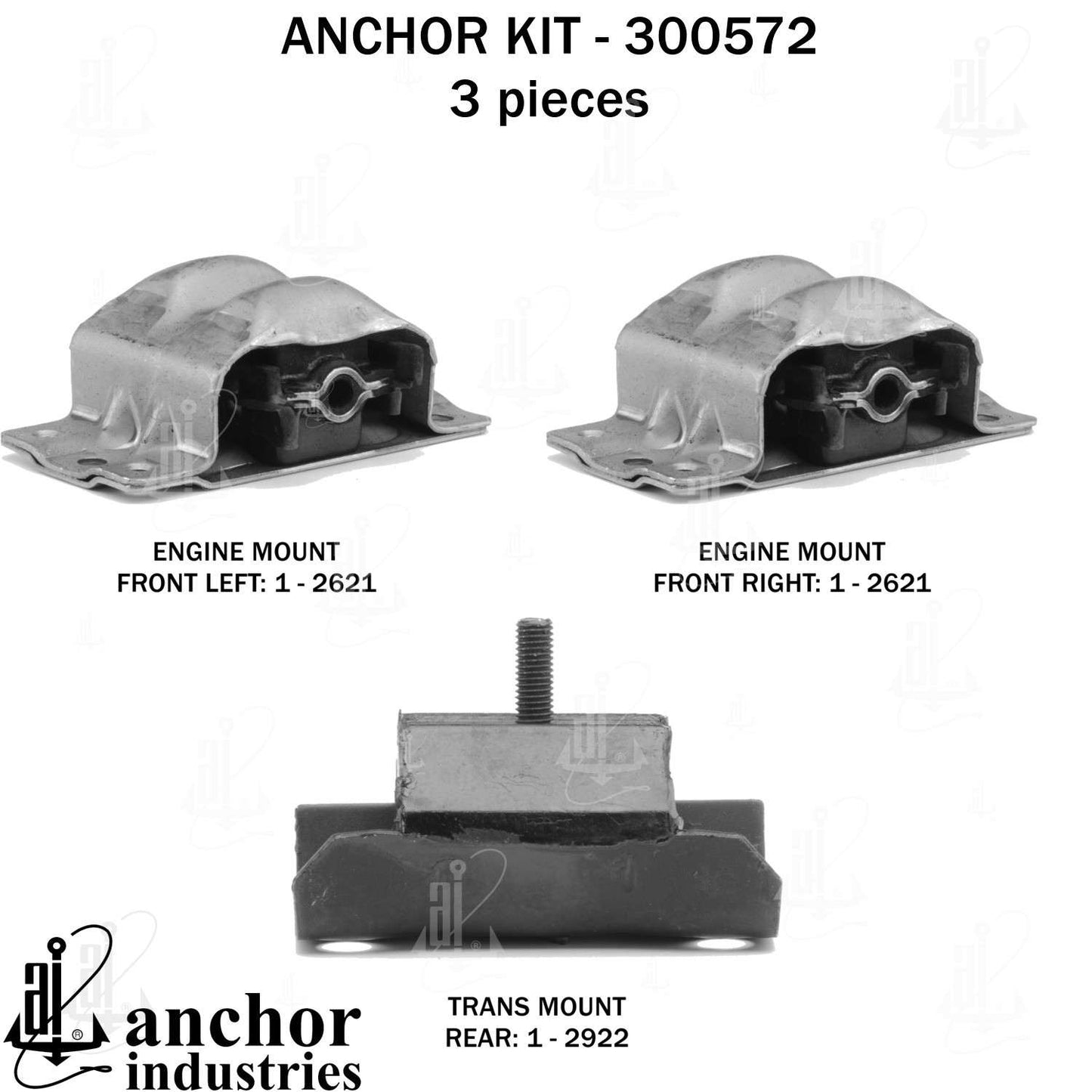 Anchor Engine Mount Kit 300572