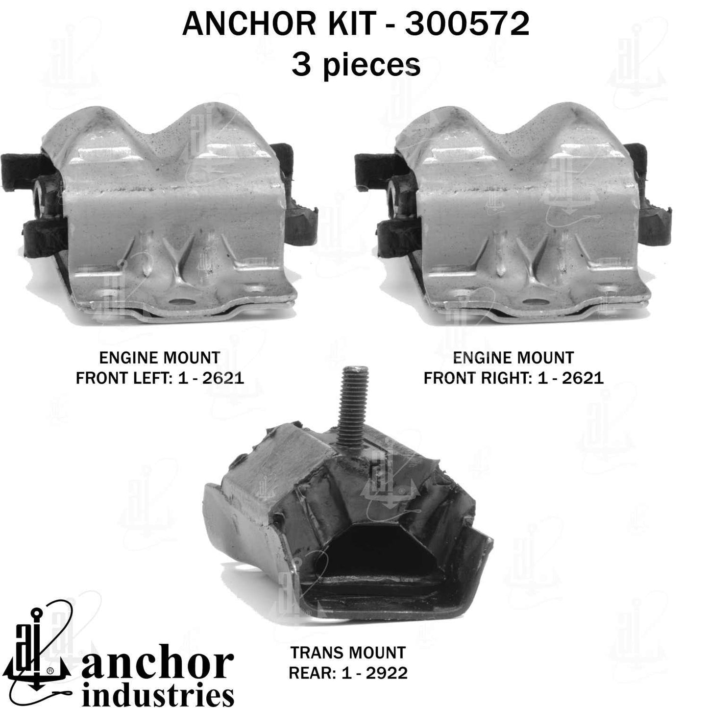 Anchor Engine Mount Kit 300572