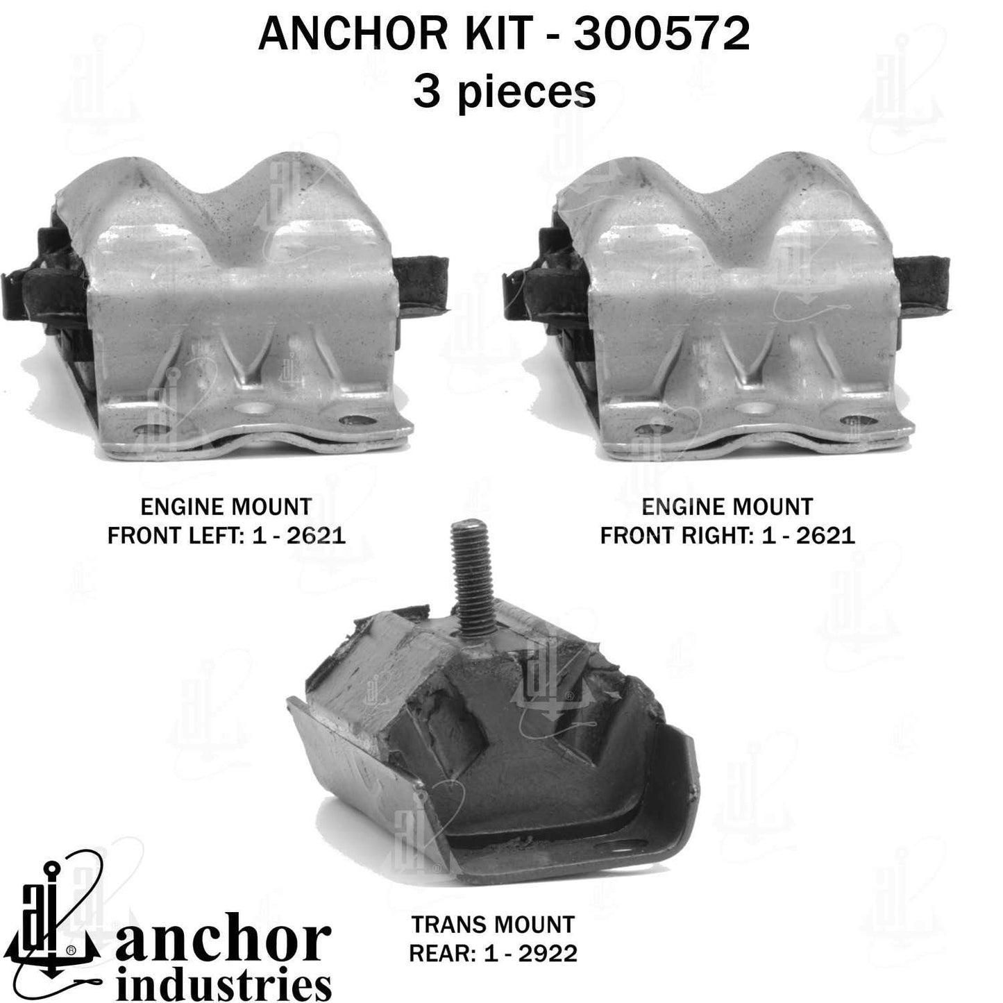 Anchor Engine Mount Kit 300572