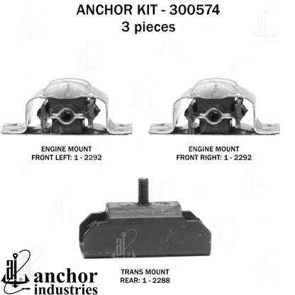Anchor Engine Mount Kit 300574