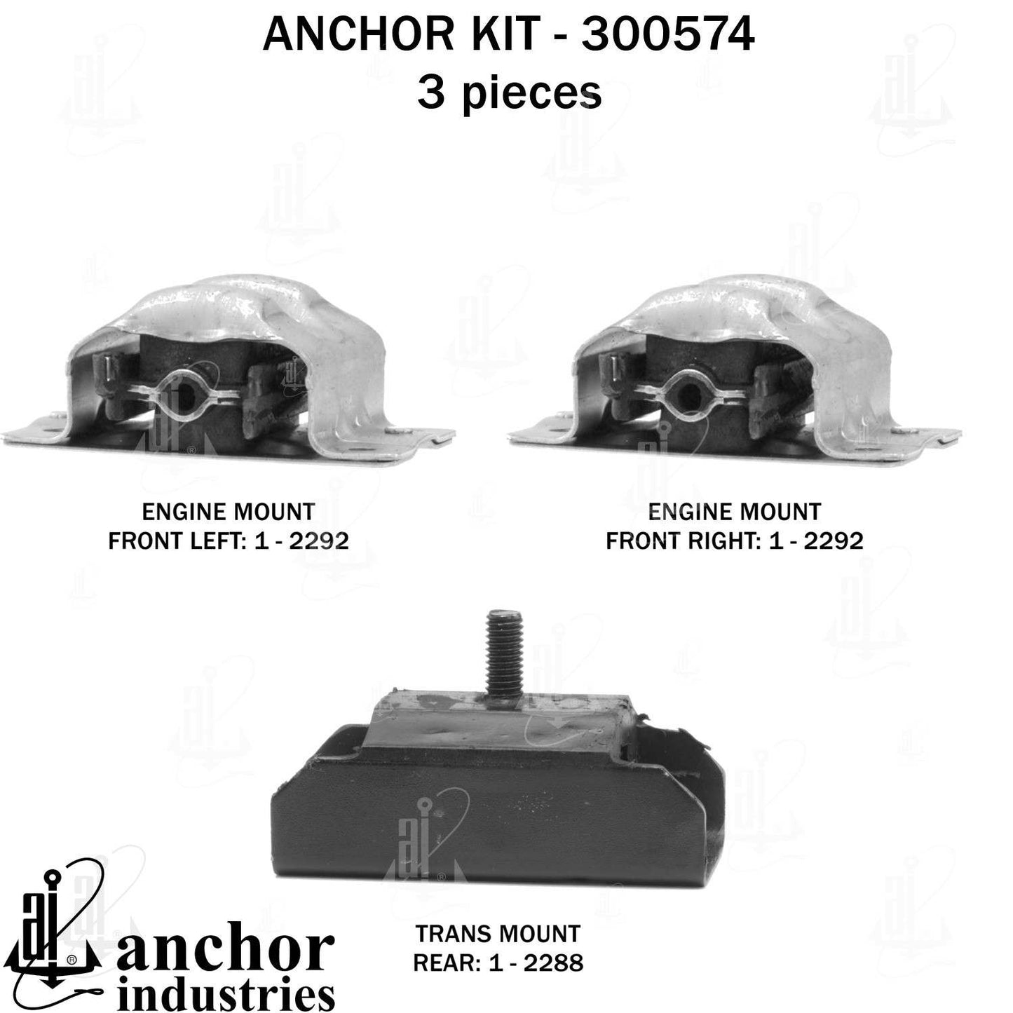 Anchor Engine Mount Kit 300574