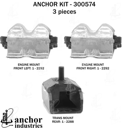 Anchor Engine Mount Kit 300574