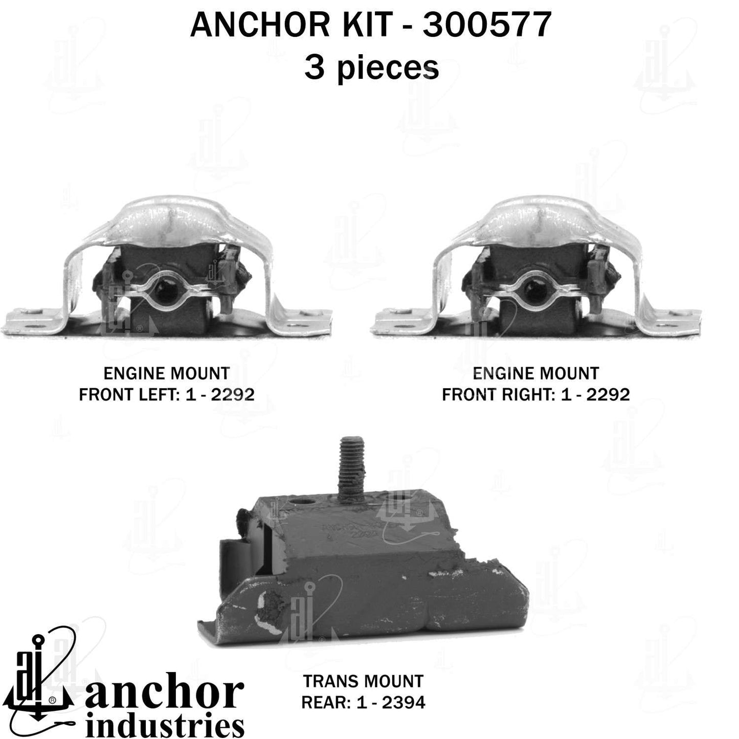 Anchor Engine Mount Kit 300577