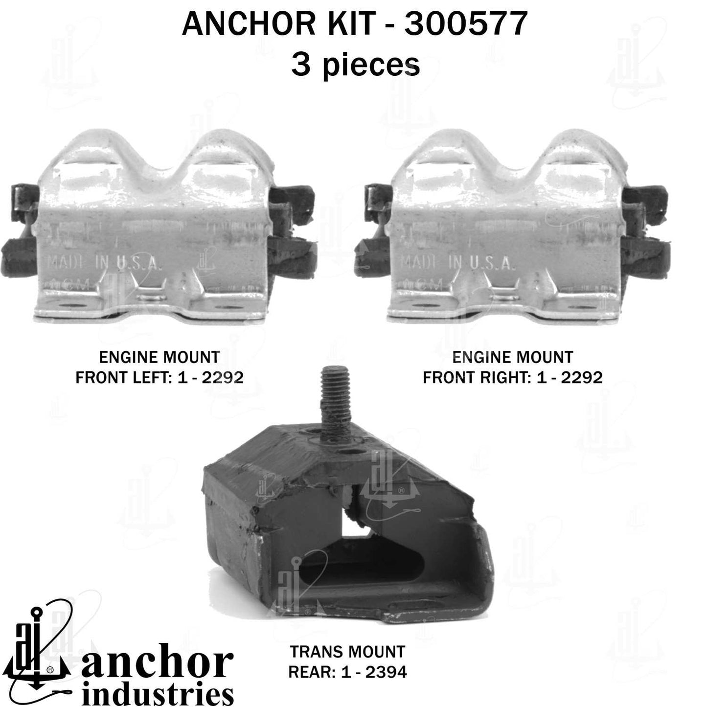 Anchor Engine Mount Kit 300577