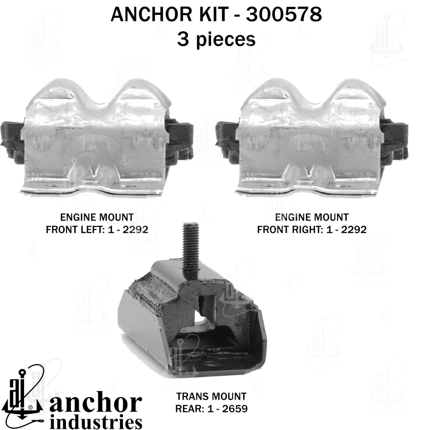 Anchor Engine Mount Kit 300578