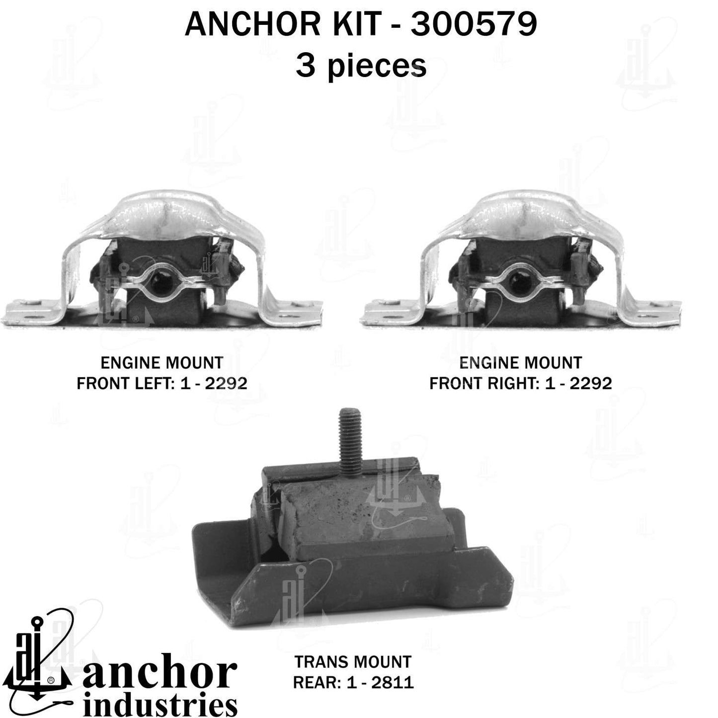 Anchor Engine Mount Kit 300579