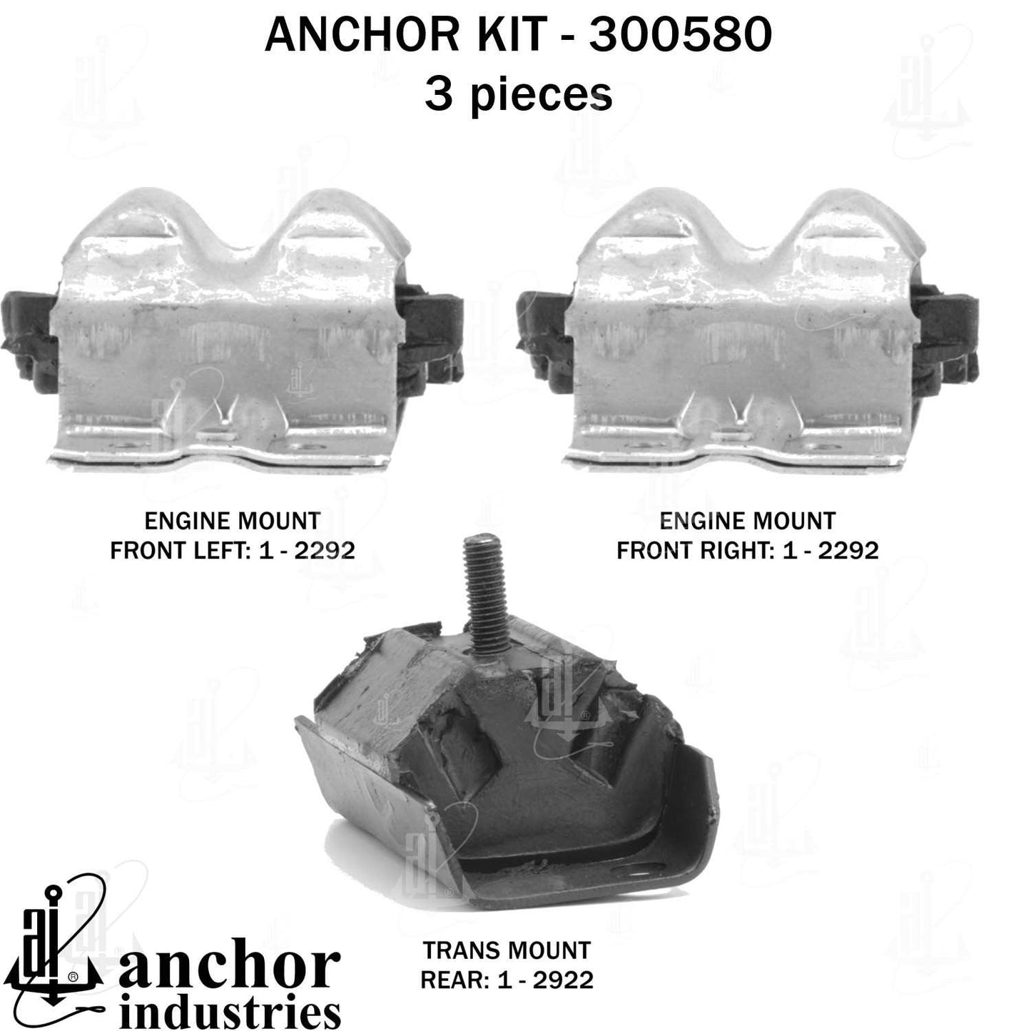Anchor Engine Mount Kit 300580