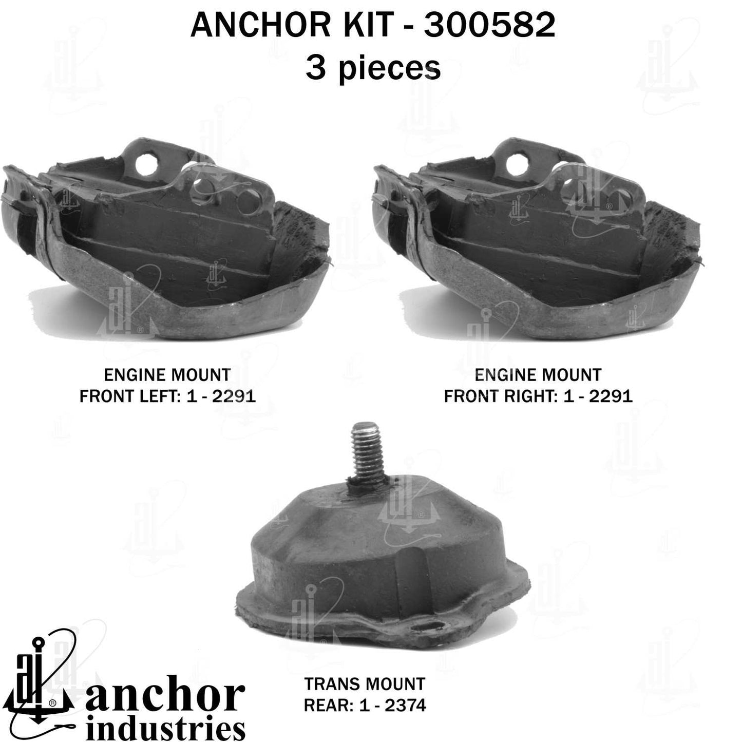 Anchor Engine Mount Kit 300582