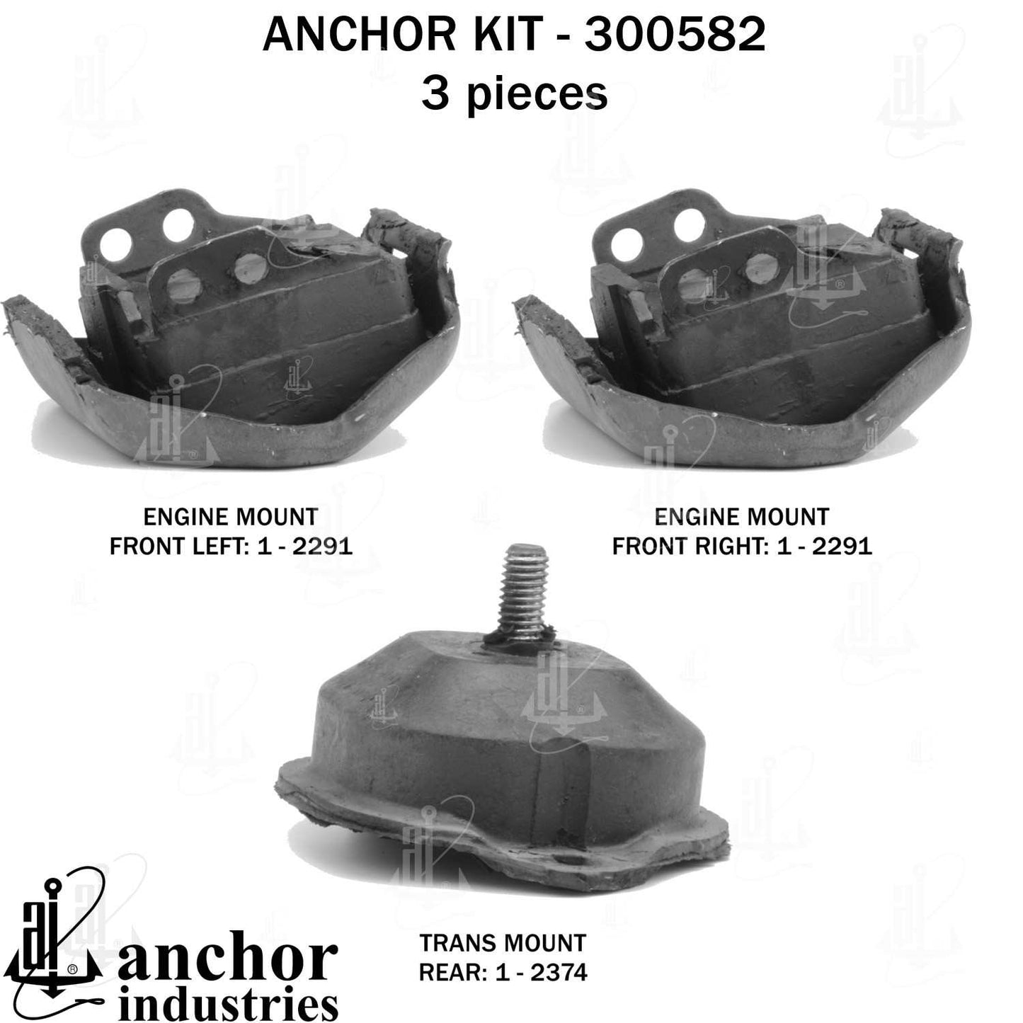 Anchor Engine Mount Kit 300582