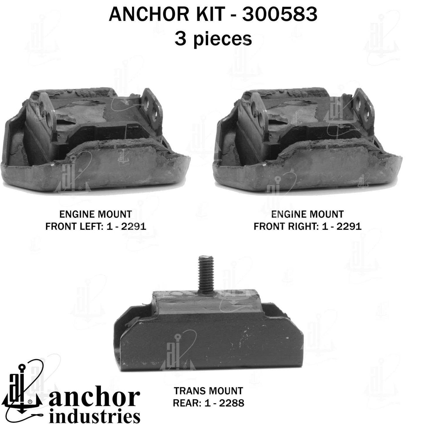 Anchor Engine Mount Kit 300583