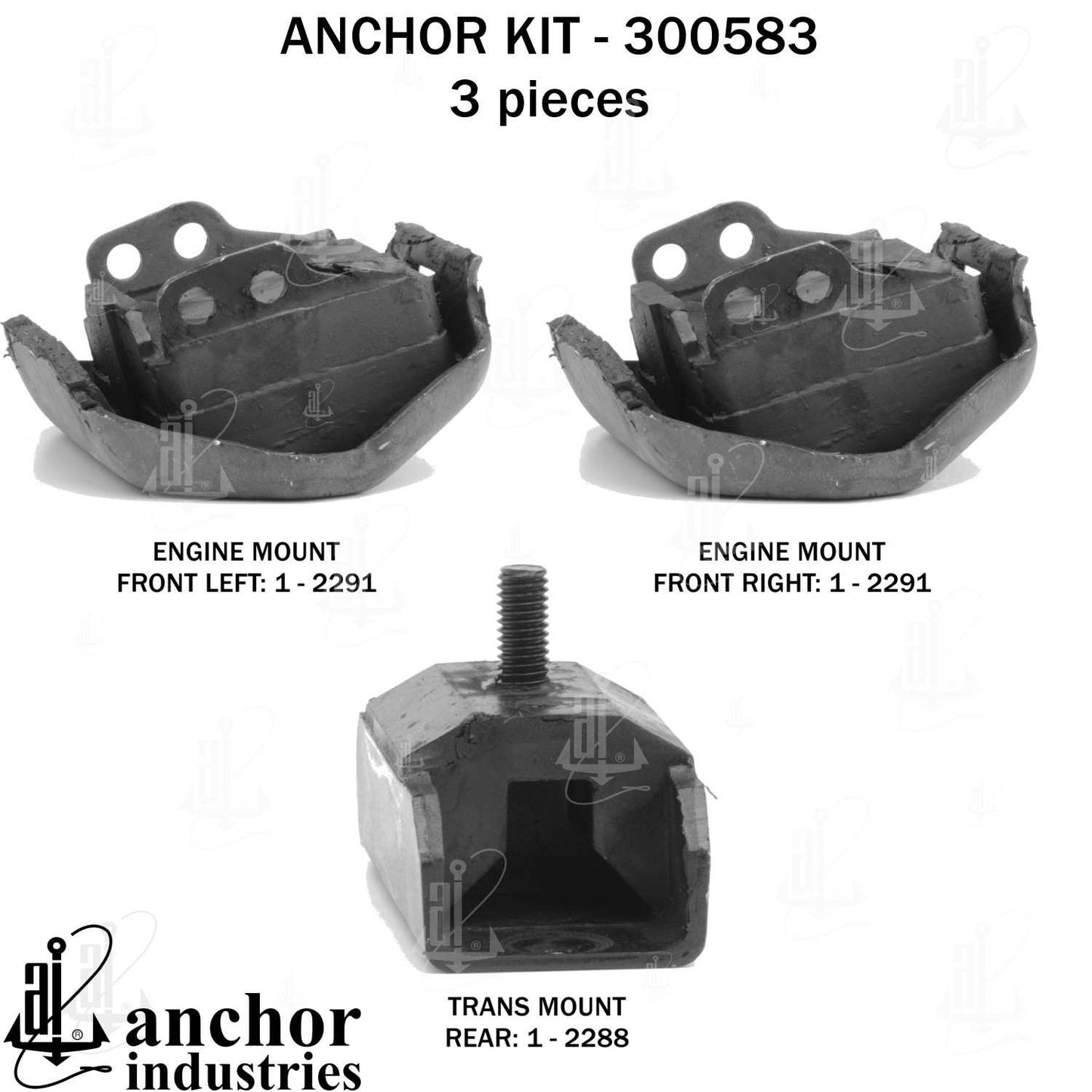 Anchor Engine Mount Kit 300583
