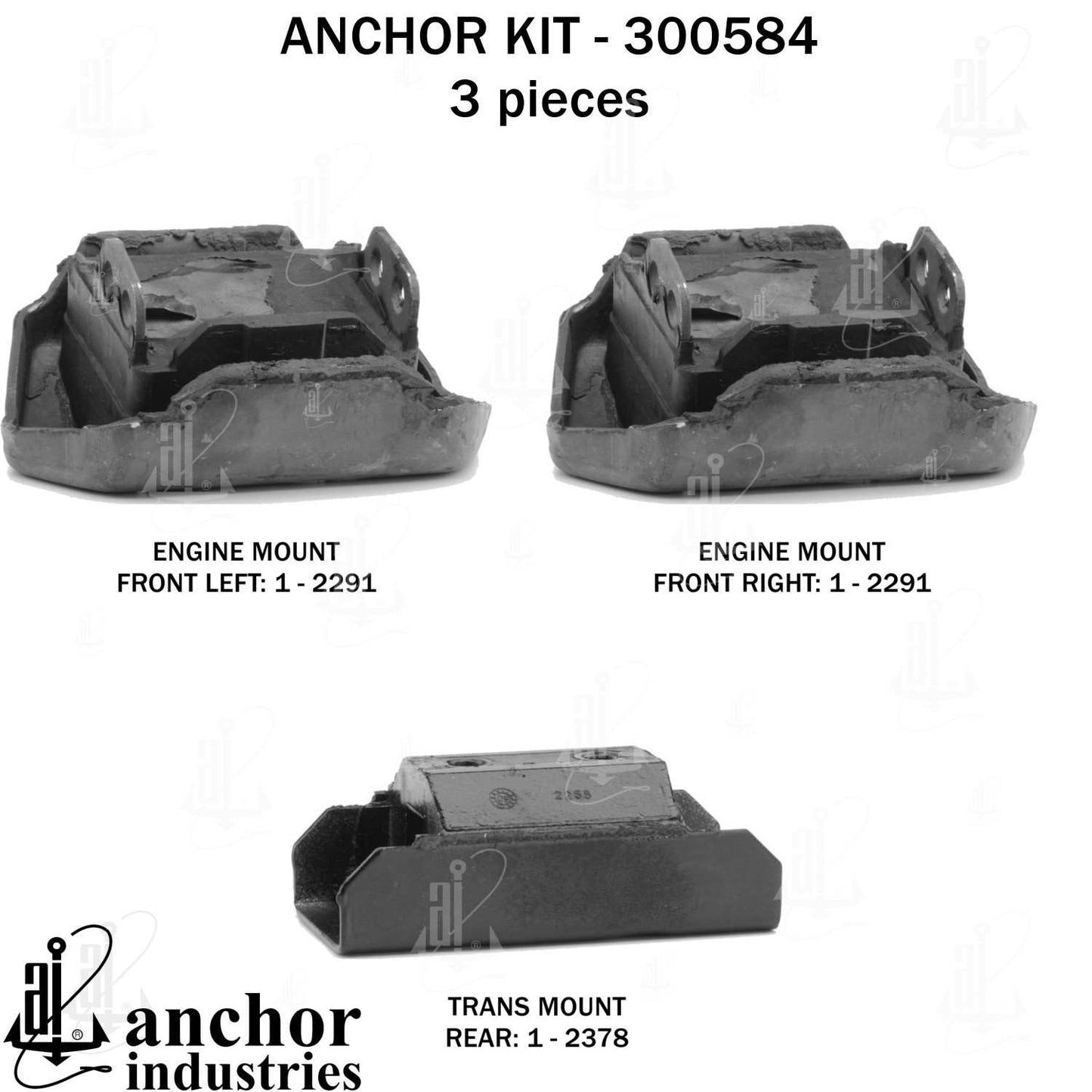 Anchor Engine Mount Kit 300584