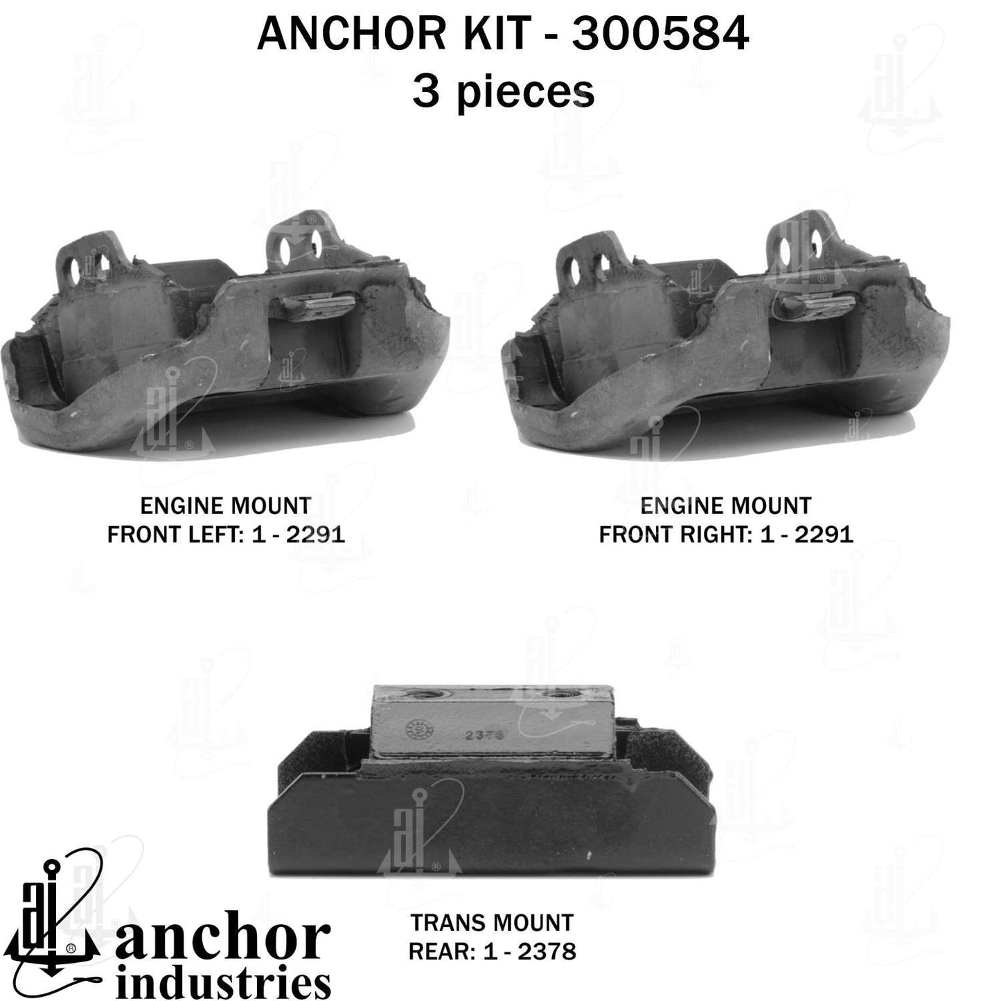Anchor Engine Mount Kit 300584