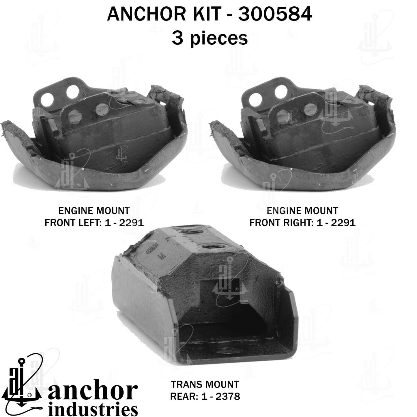 Anchor Engine Mount Kit 300584