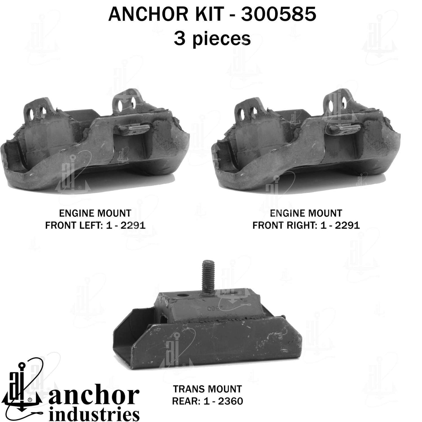 Anchor Engine Mount Kit 300585