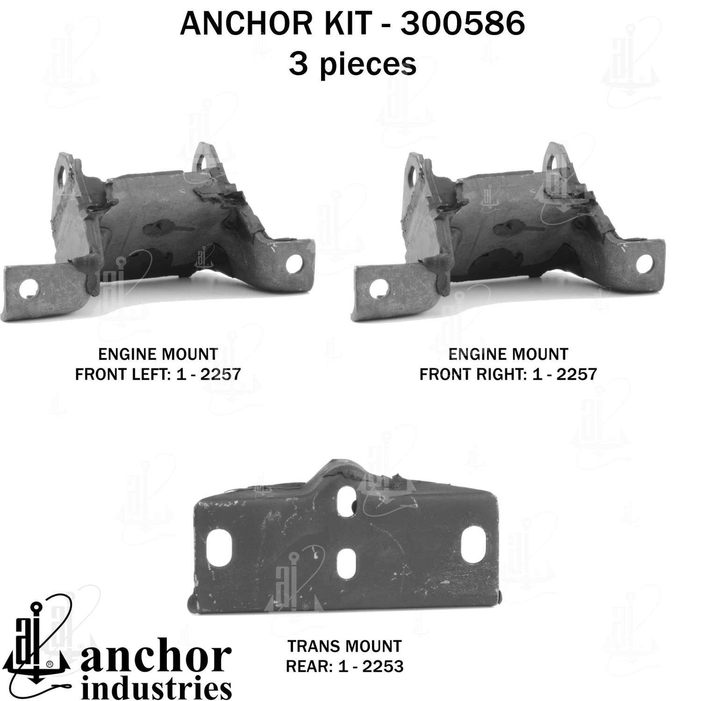 Anchor Engine Mount Kit 300586